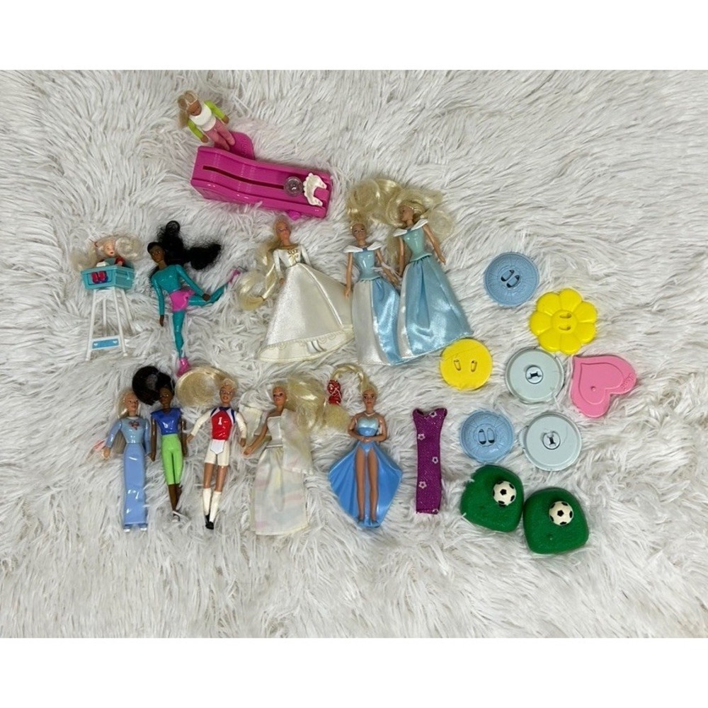 Vintage Barbie McDonalds Happy Meal Toys Figure Lot Stacie